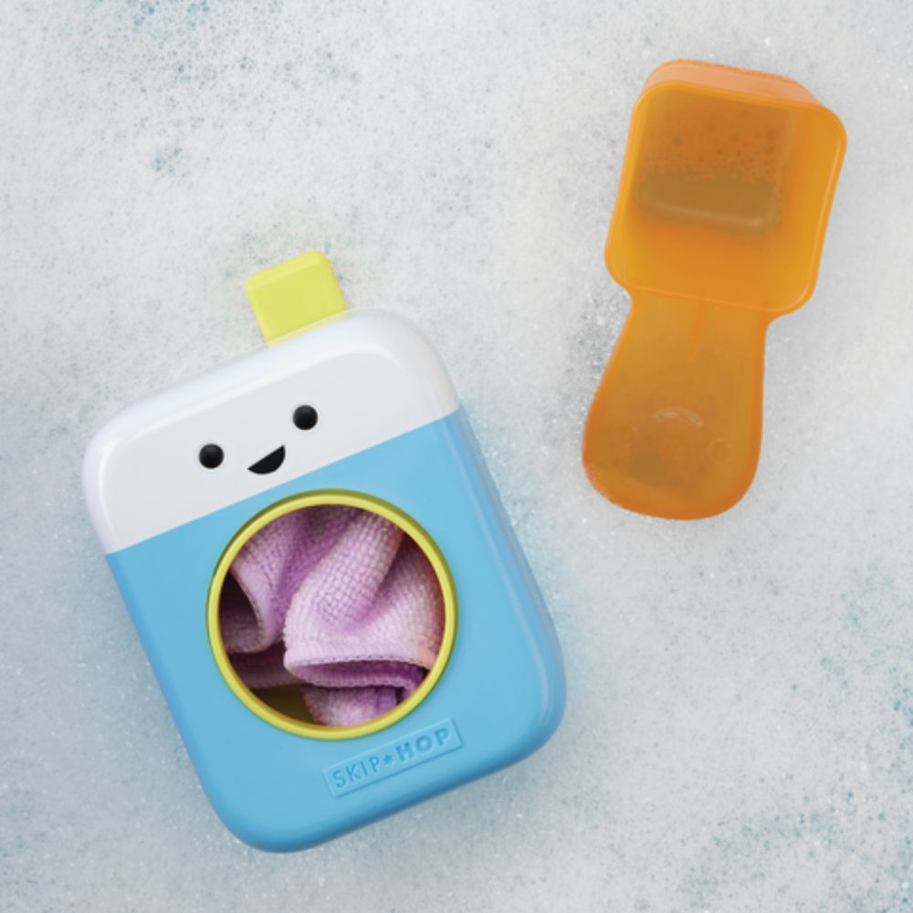 Skip Hop - Squeaky Clean Wash & Spin Bath Toy - 3 Pcs