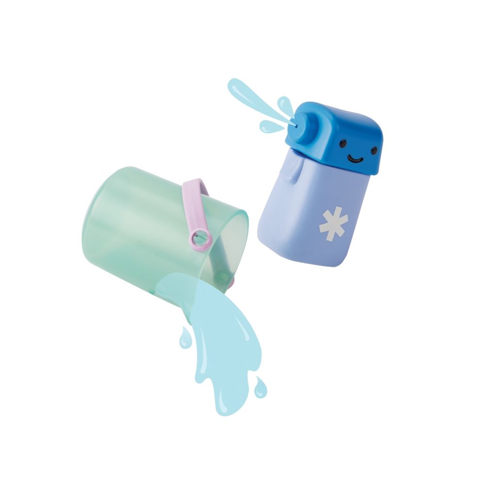 Skip Hop - Squeaky Clean Mirror & Shine Bath Toy - 4 Pcs