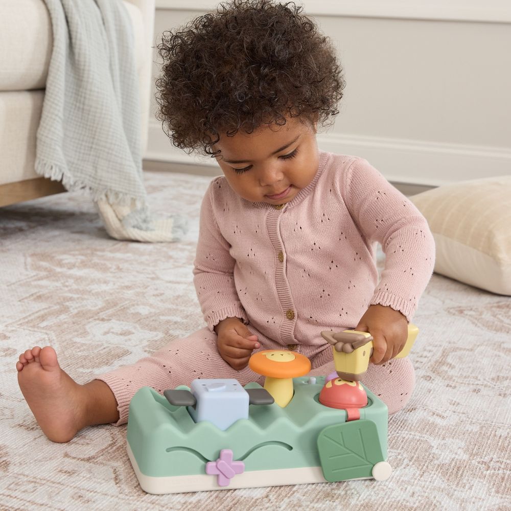 Skip Hop - Geometric Wonders Musical Pounding Bench - Multicolor