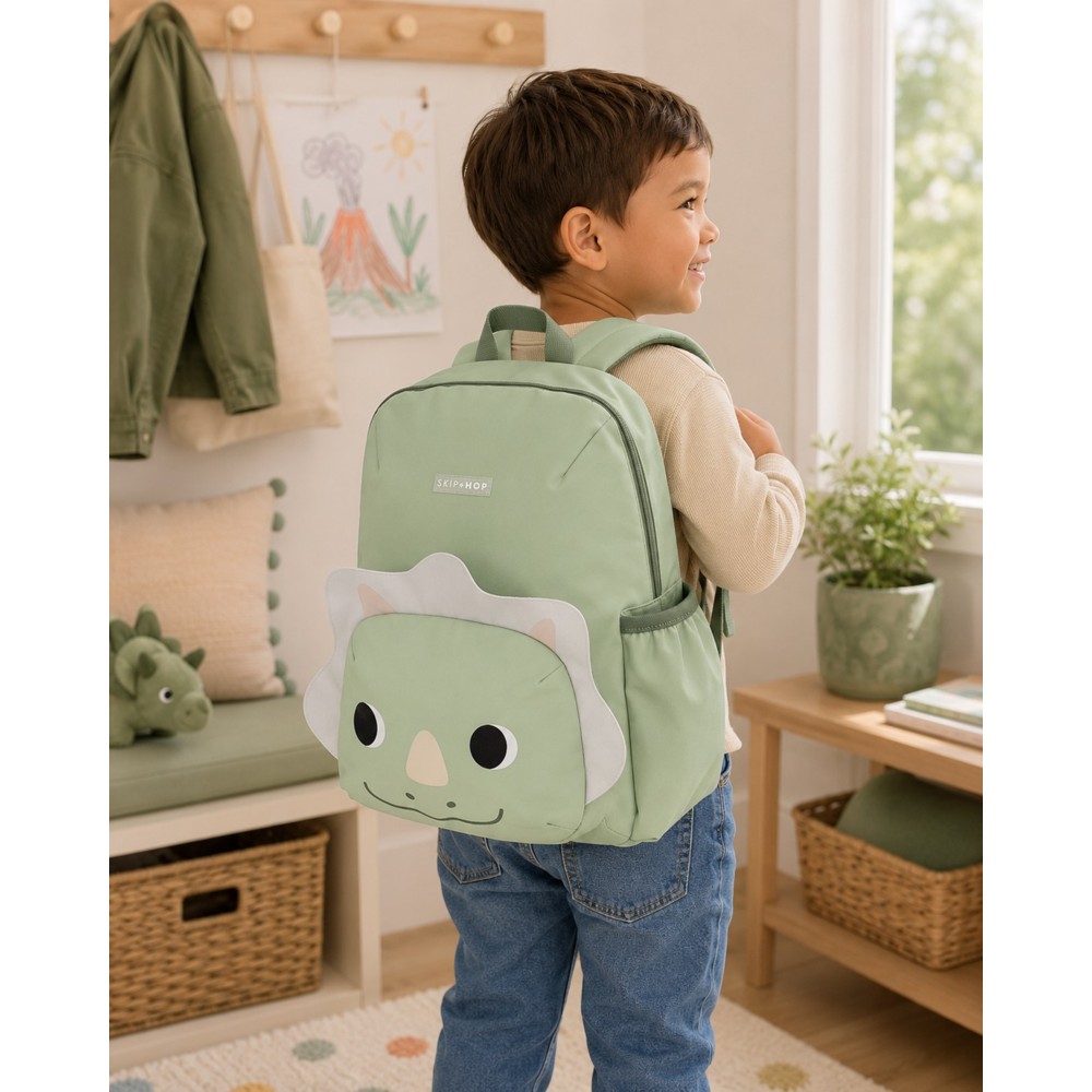Skip Hop - Besties Squad Backpack - Dino - 13-Inch