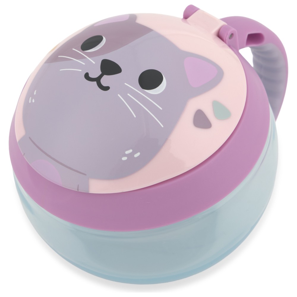 Skip Hop - Besties Squad Snack Cup - Cat - 222 ml