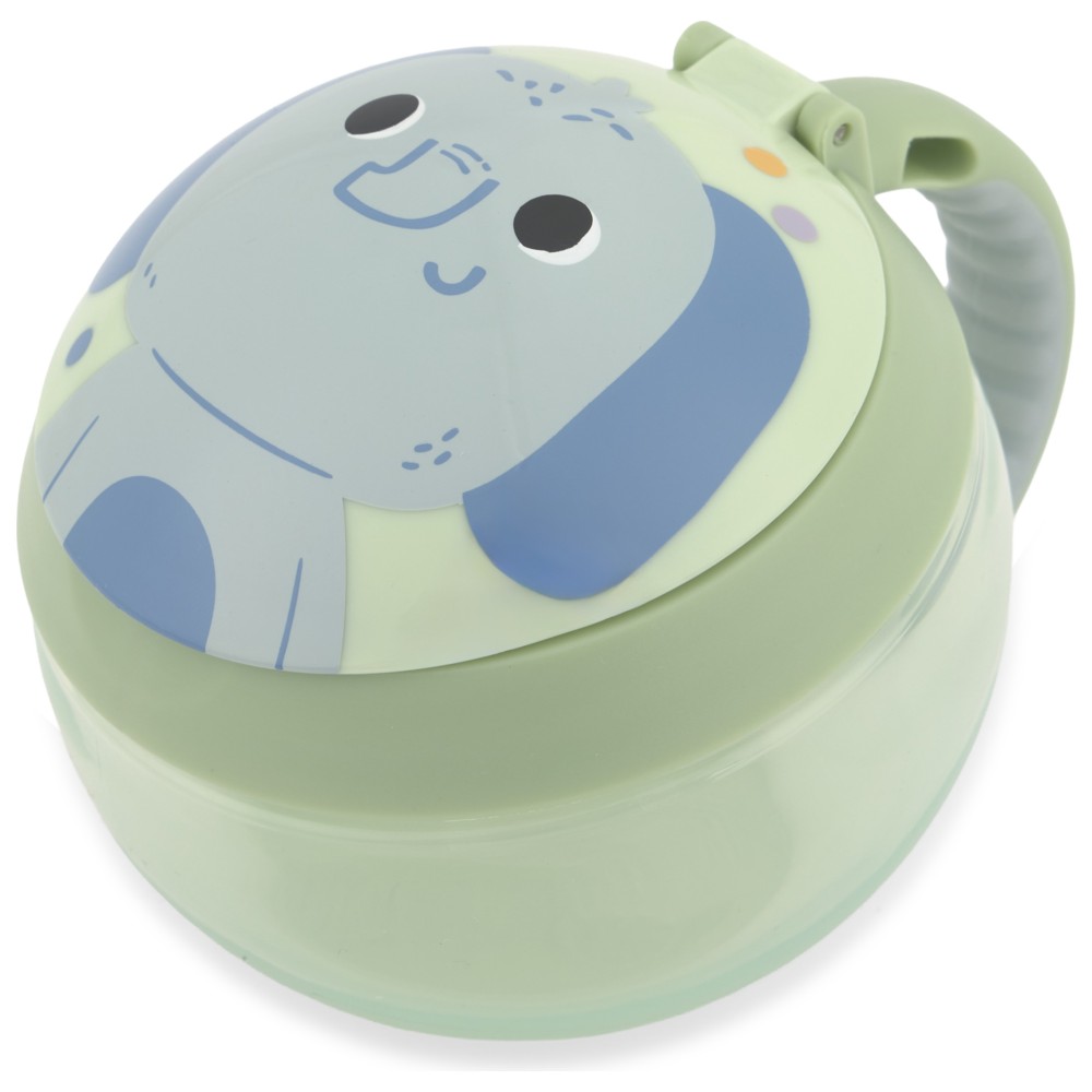 Skip Hop - Besties Squad Snack Cup - Elephant - 222 ml