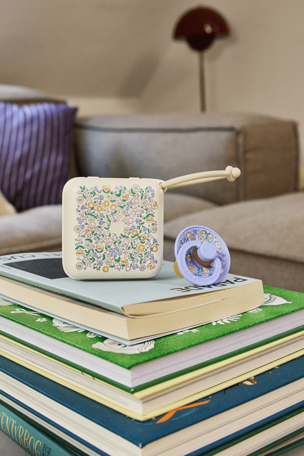 BIBS - X Liberty Chloe Pacifier Box - Meadow Ivory