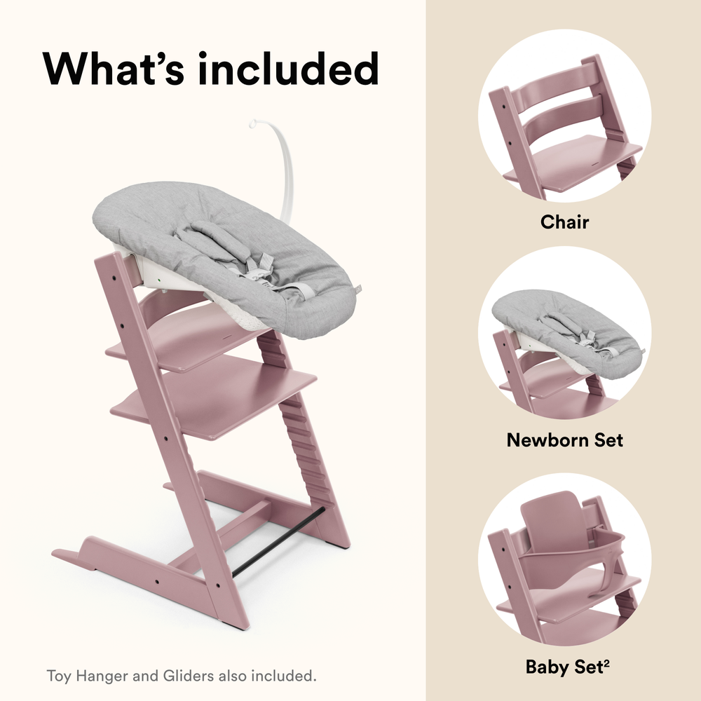 Stokke Tripp - Trapp Chair + Baby & Newborn Set