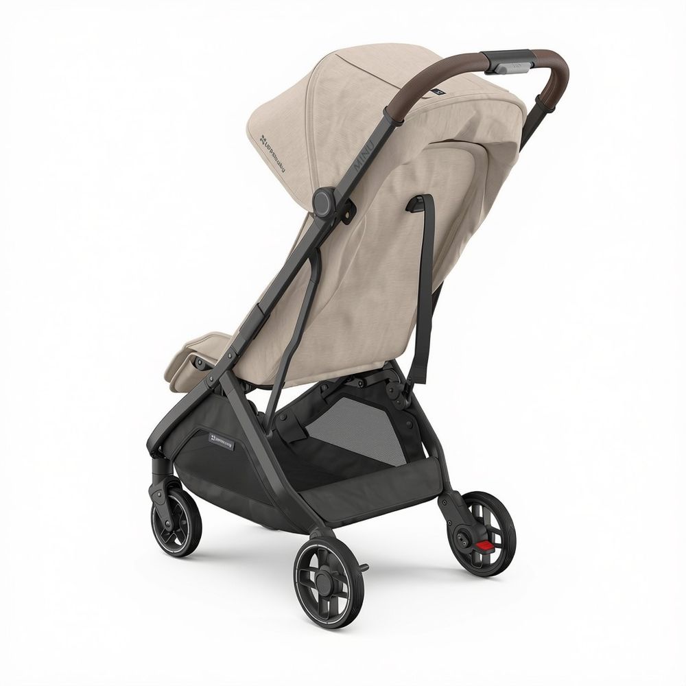 Uppababy - Minu V3 Travel Stroller & Bumper Bar - Sandstone Melange