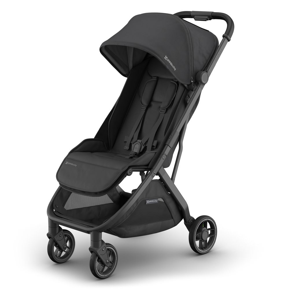 Uppababy - Minu V3 Travel Stroller & Bumper Bar - Charcoal Carbon