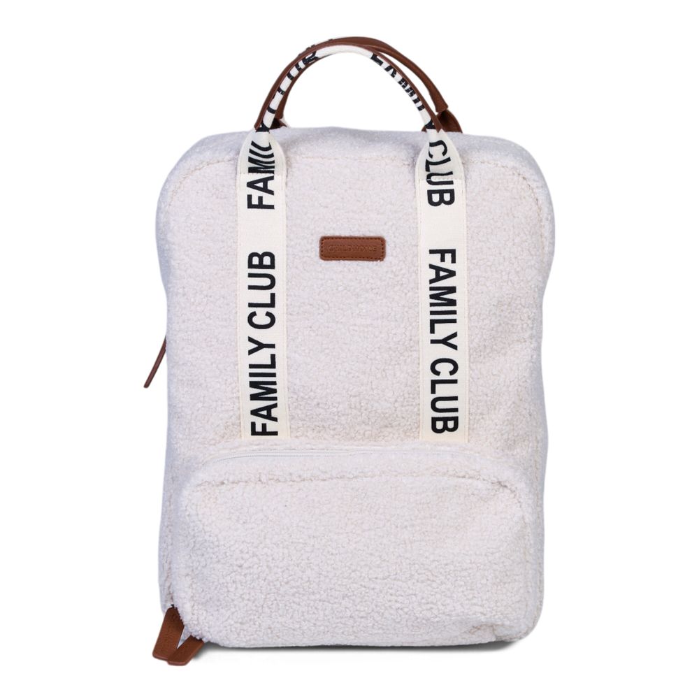 Childhome - Family Club Bag Signature Teddy - Off White