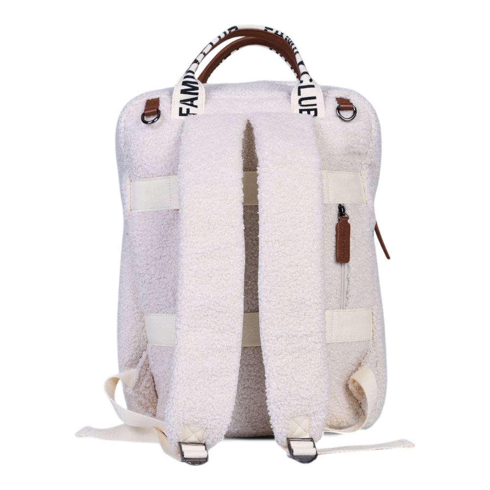 Childhome - Family Club Bag Signature Teddy - Off White