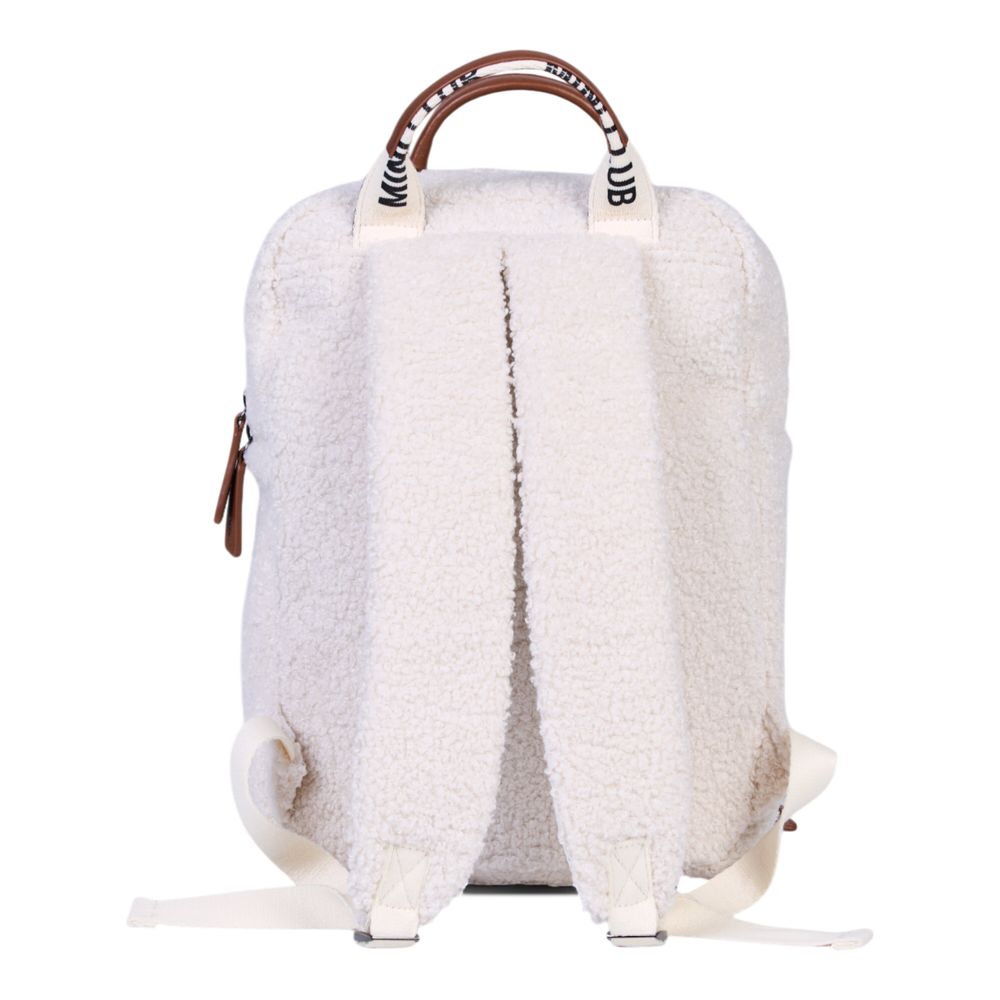 Childhome - Mini Club Bag Signature Teddy - Off White