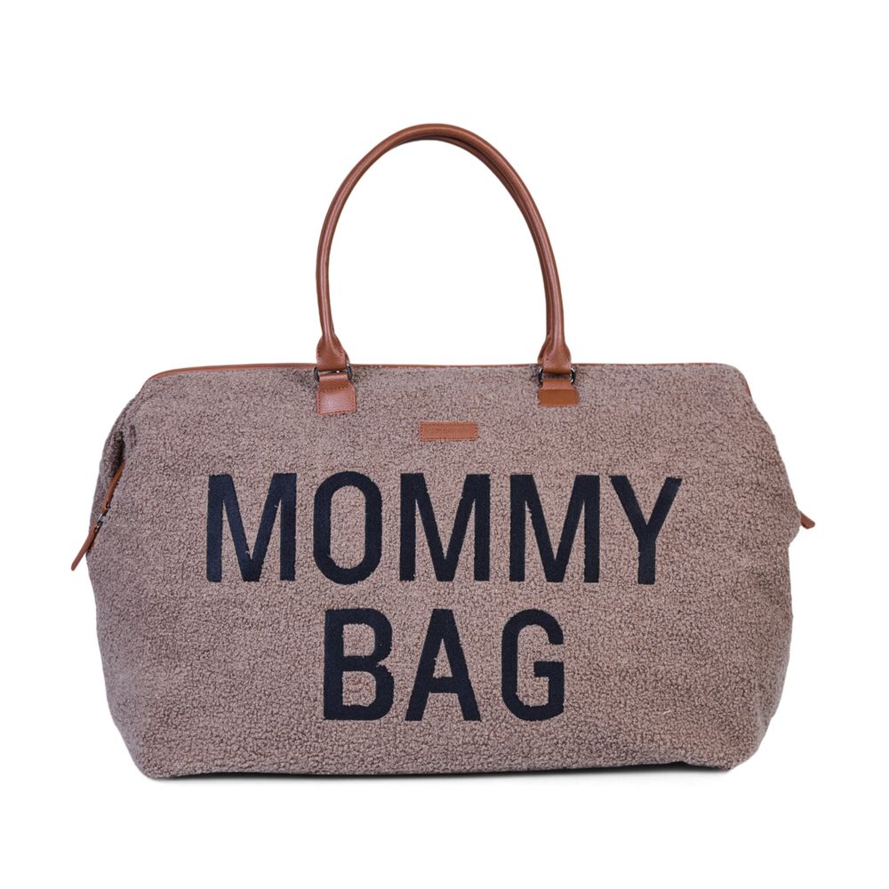 Childhome - Signature Teddy Mommy Bag - Soft Brown