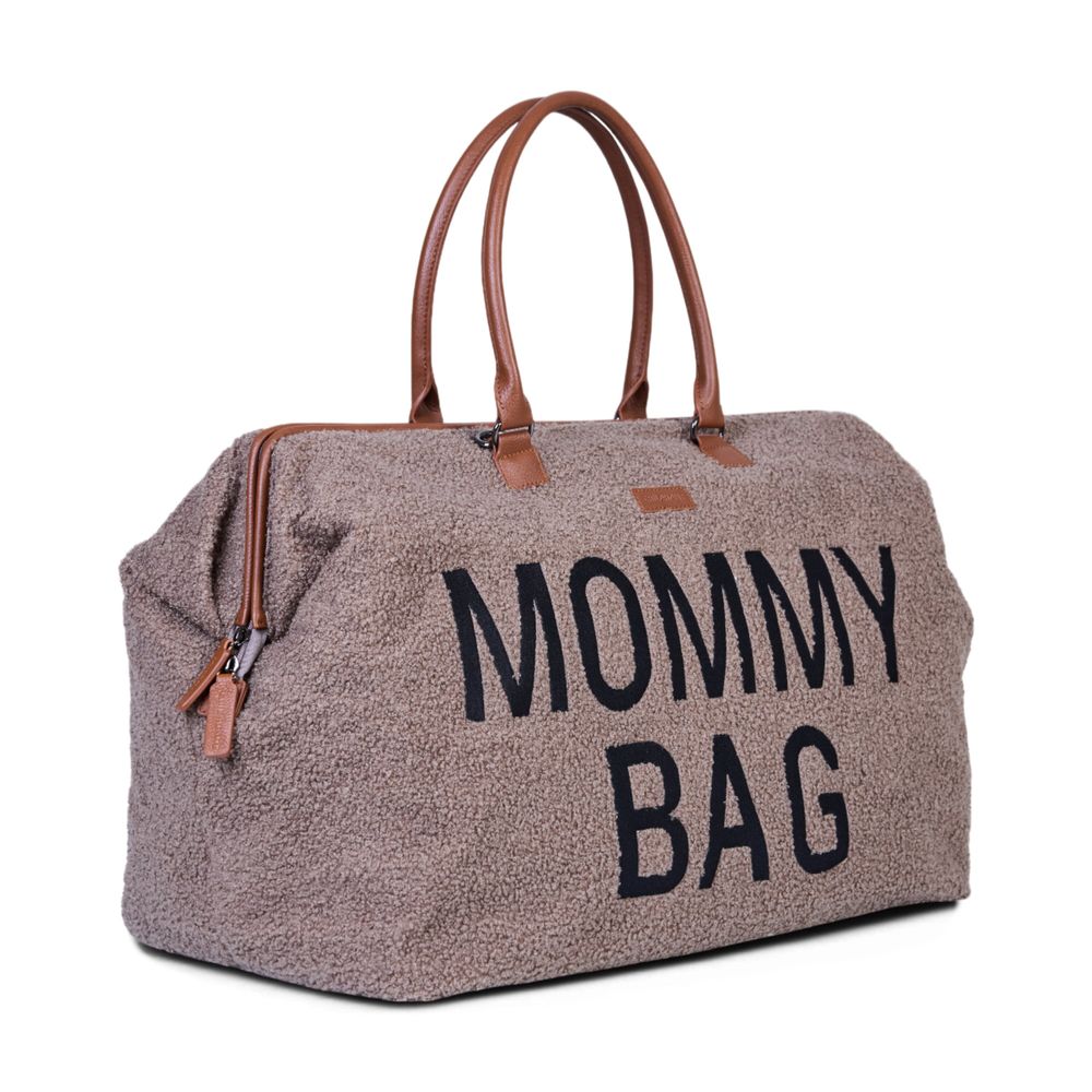 Childhome - Signature Teddy Mommy Bag - Soft Brown