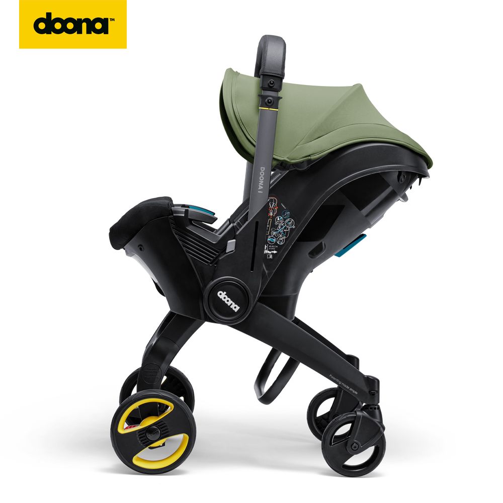 Doona - I Infant 2-In-1 Car Seat & Stroller Travel System - Slate Green
