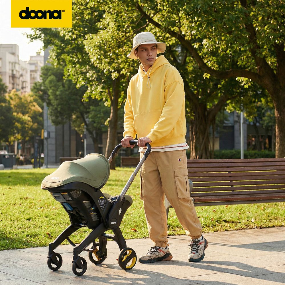 Doona - I Infant 2-In-1 Car Seat & Stroller Travel System - Slate Green