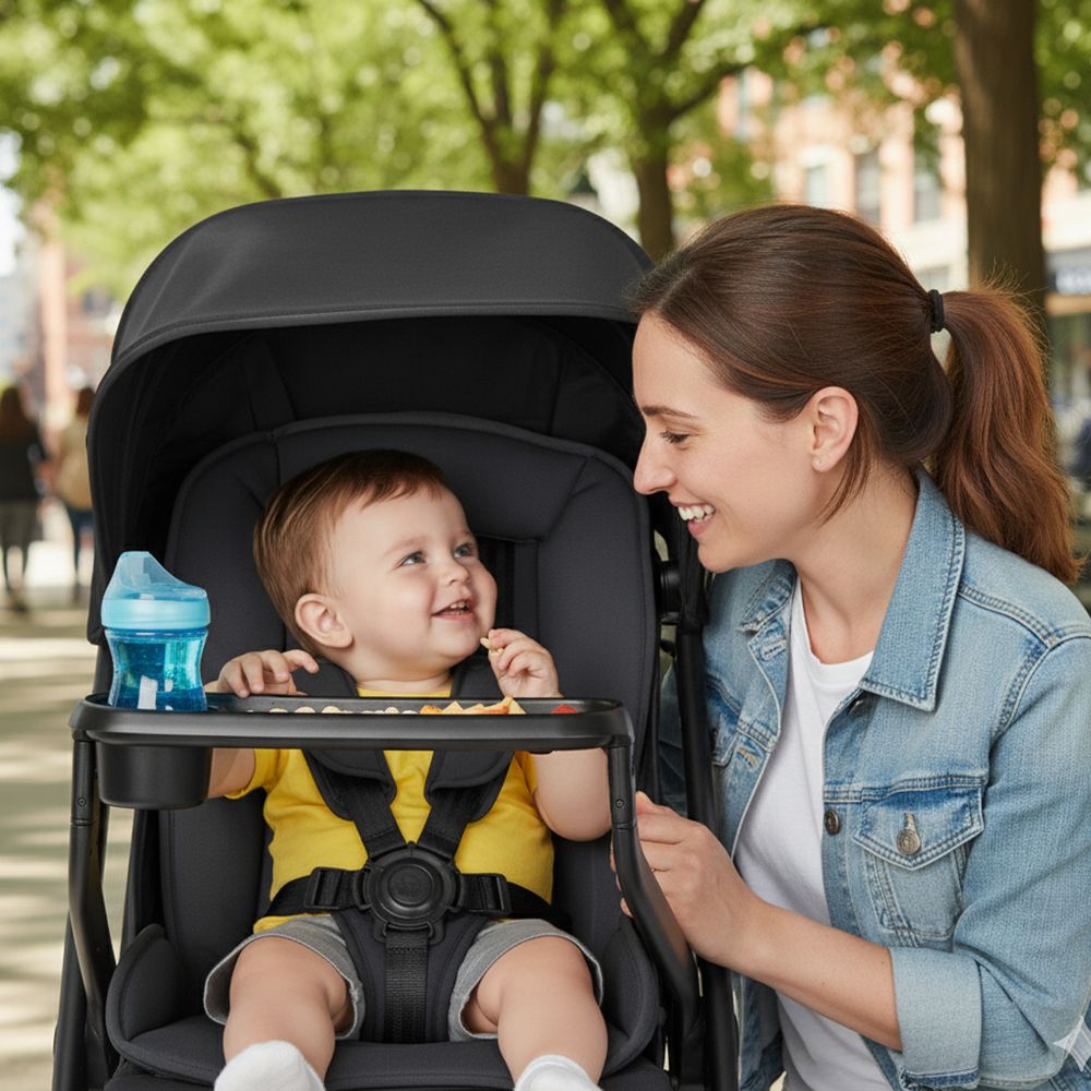 Ergobaby - Metro 3 Stroller Snack Tray Only - Black