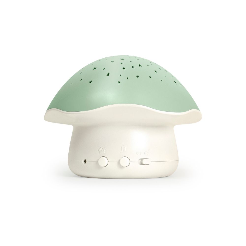 Pabobo - Mushroom Stars Projector - Sage Green