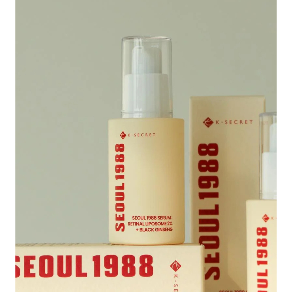 K-Secret - Seoul 1988 Serum: Retinal Liposome 2% With Black Ginseng - 30 ml