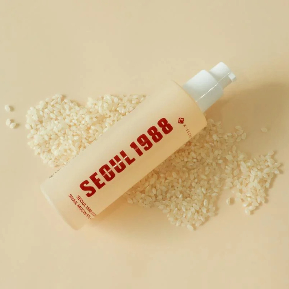 K-Secret - Seoul 1988 Essence: Snail Mucin 97% With Rice - 100 ml