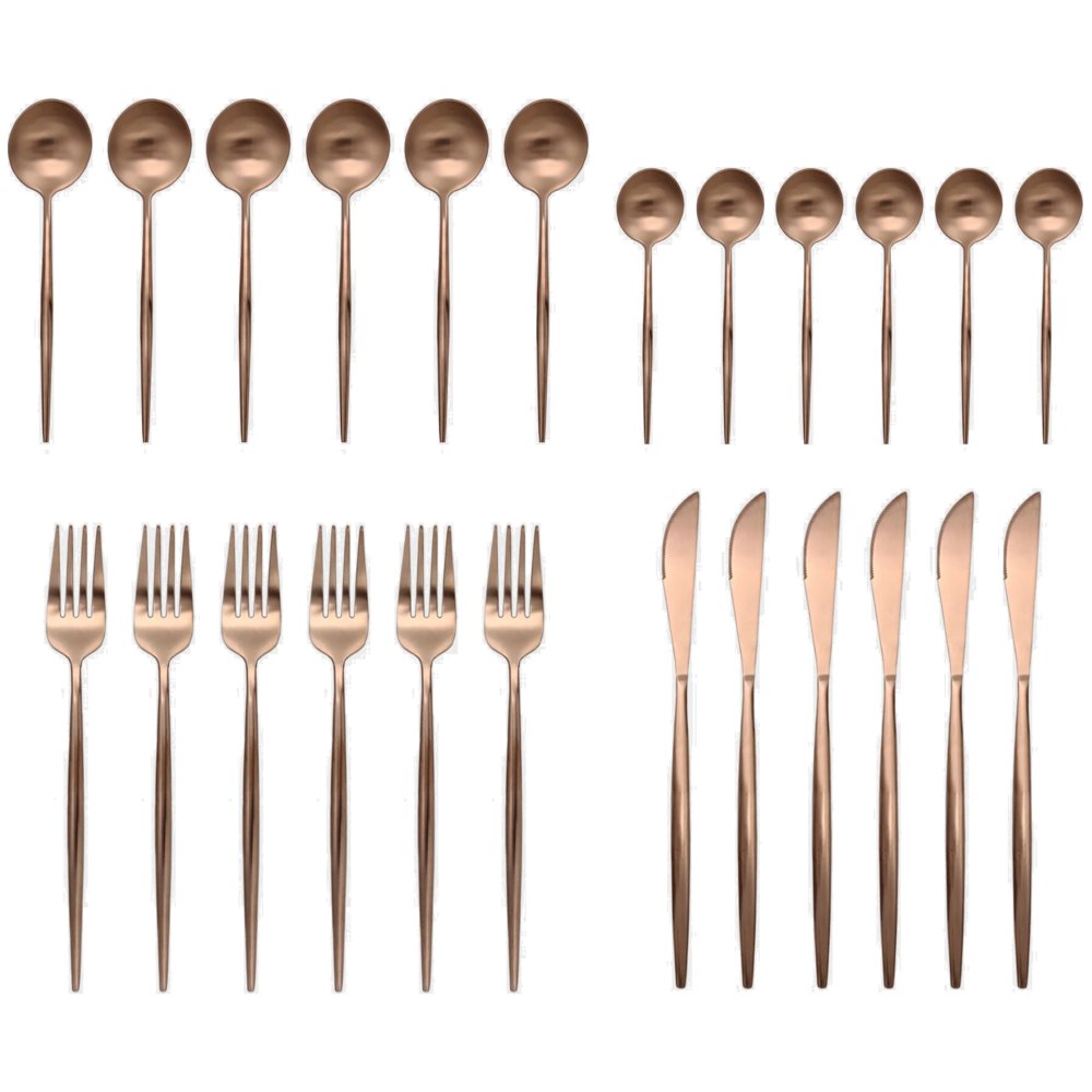 Vav Get - Flatware Cutlery Set - 24 Pcs