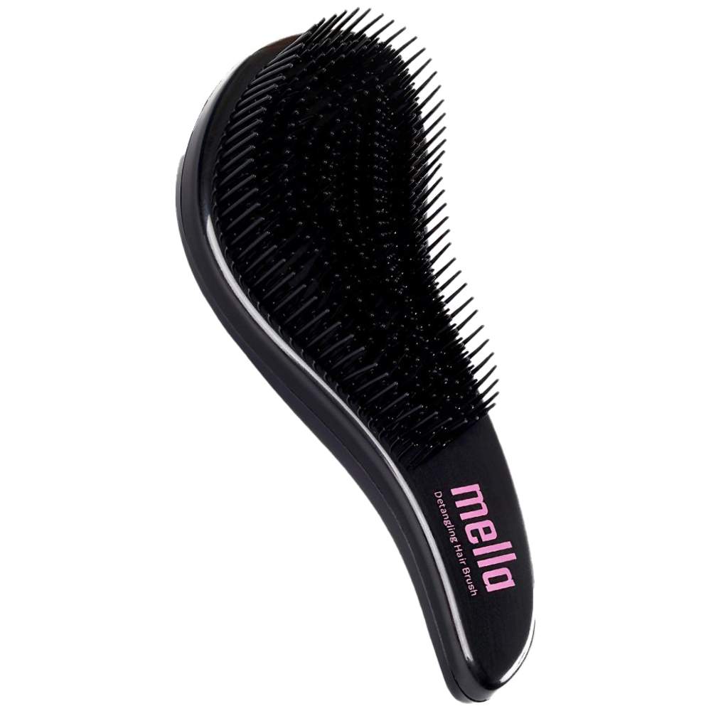 Mella - Detangling Hair Brush - Black