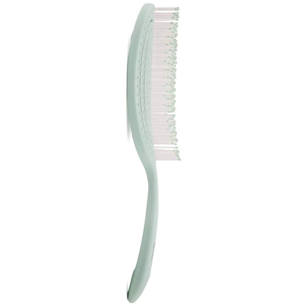 Mella - Oval Shape Hair Brush - Lite Green