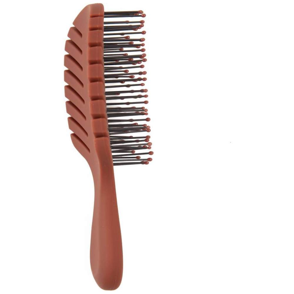 Mella - Plastic Hair Brush - Brick