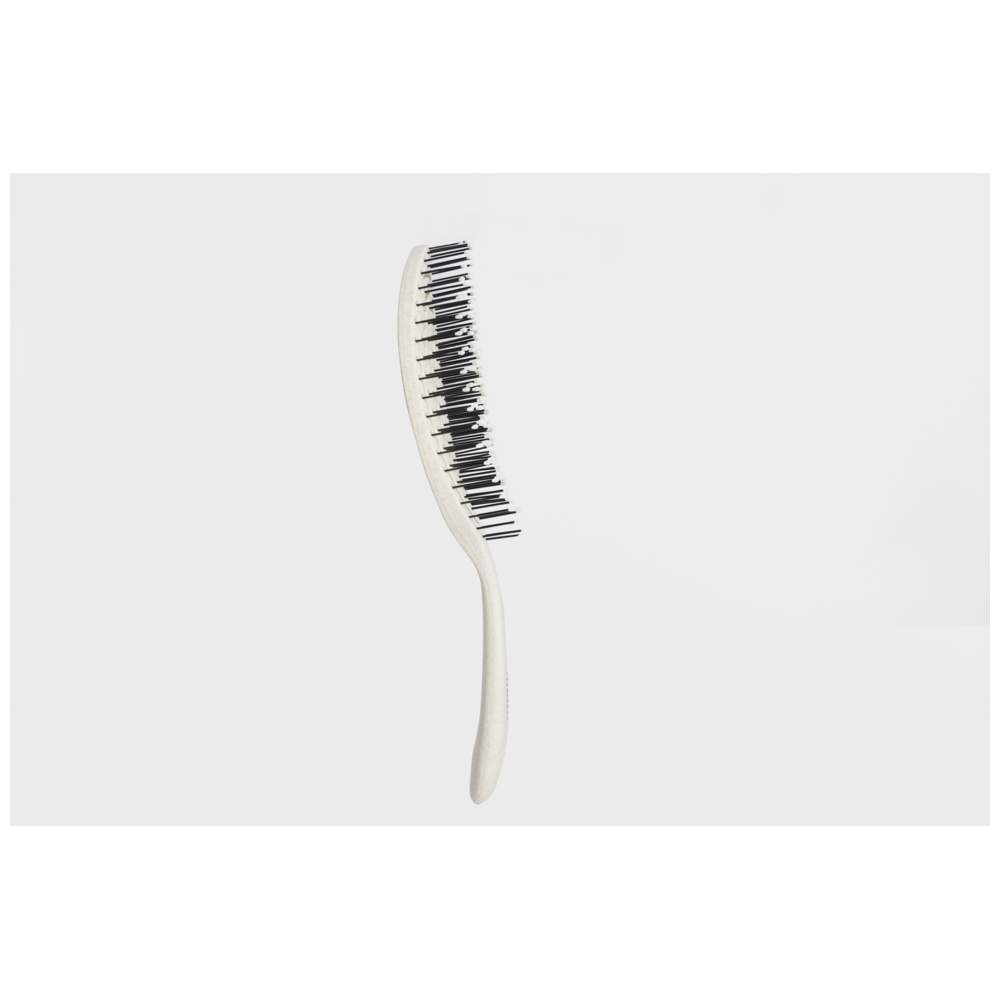 Mella - Oval Shape Hair Brush - Light Beige