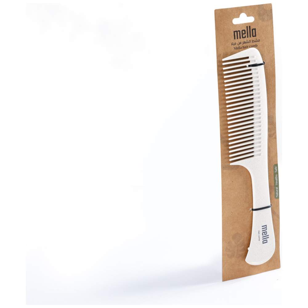 Mella - Hair Styling Comb - Light Beige