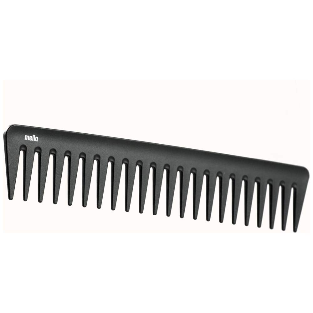 Mella - Wide-Head Hair Styling Comb - Black