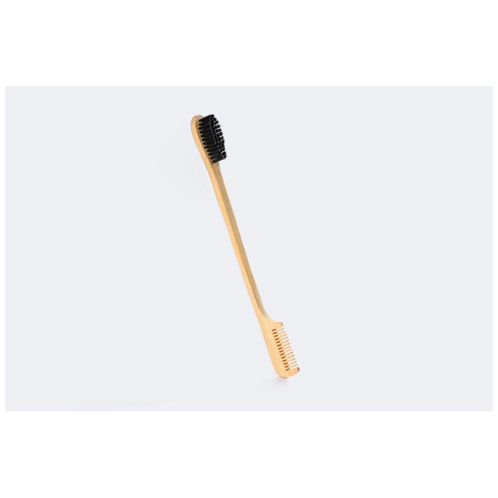 Mella - Wooden Hair Brush For BB Hair & Eyebrows - Beige