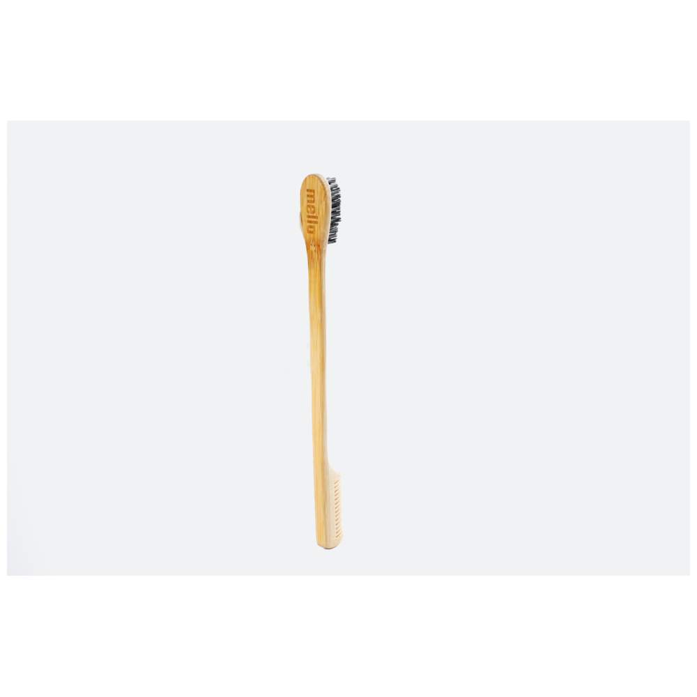 Mella - Wooden Hair Brush For BB Hair & Eyebrows - Beige