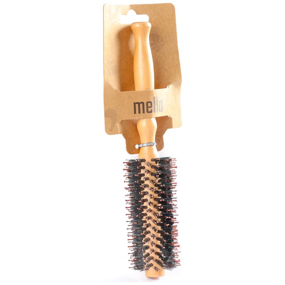 Mella - Hair Brush With Wooden Handle