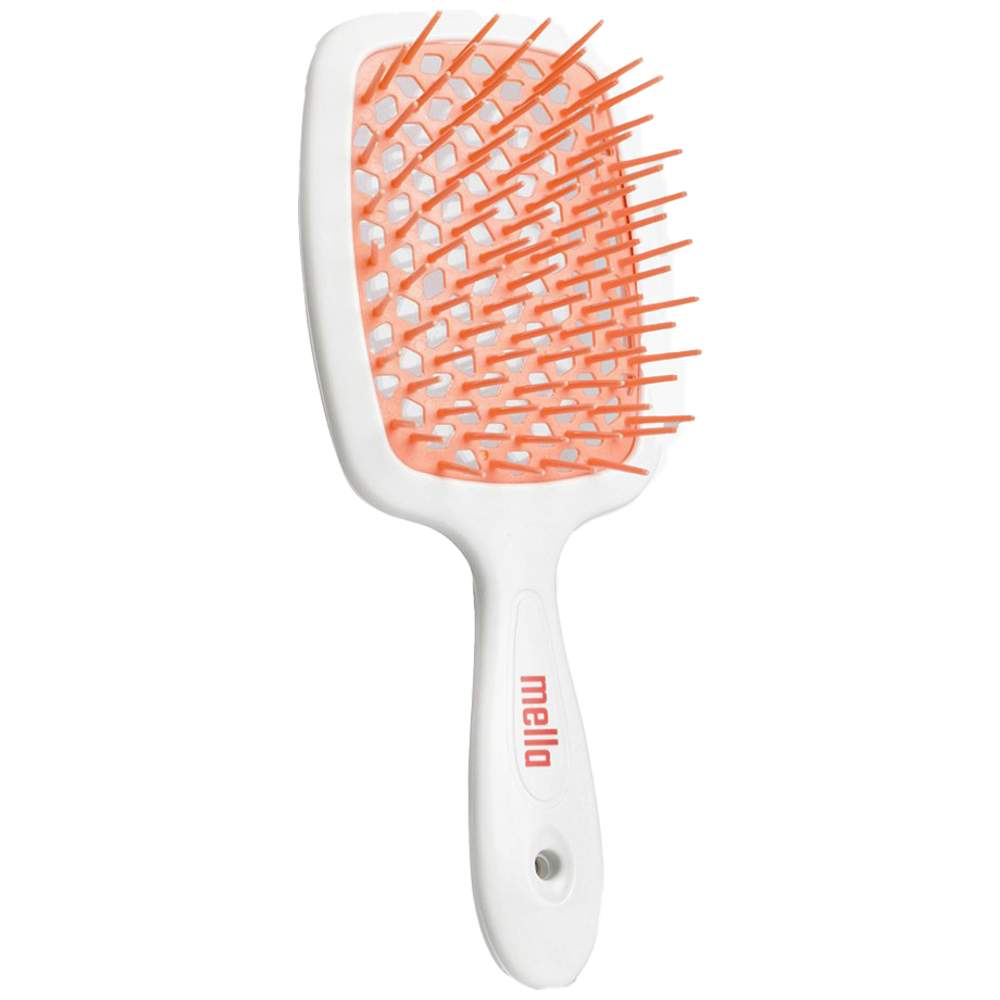 Mella - Detangling Hair Brush - Pink/White