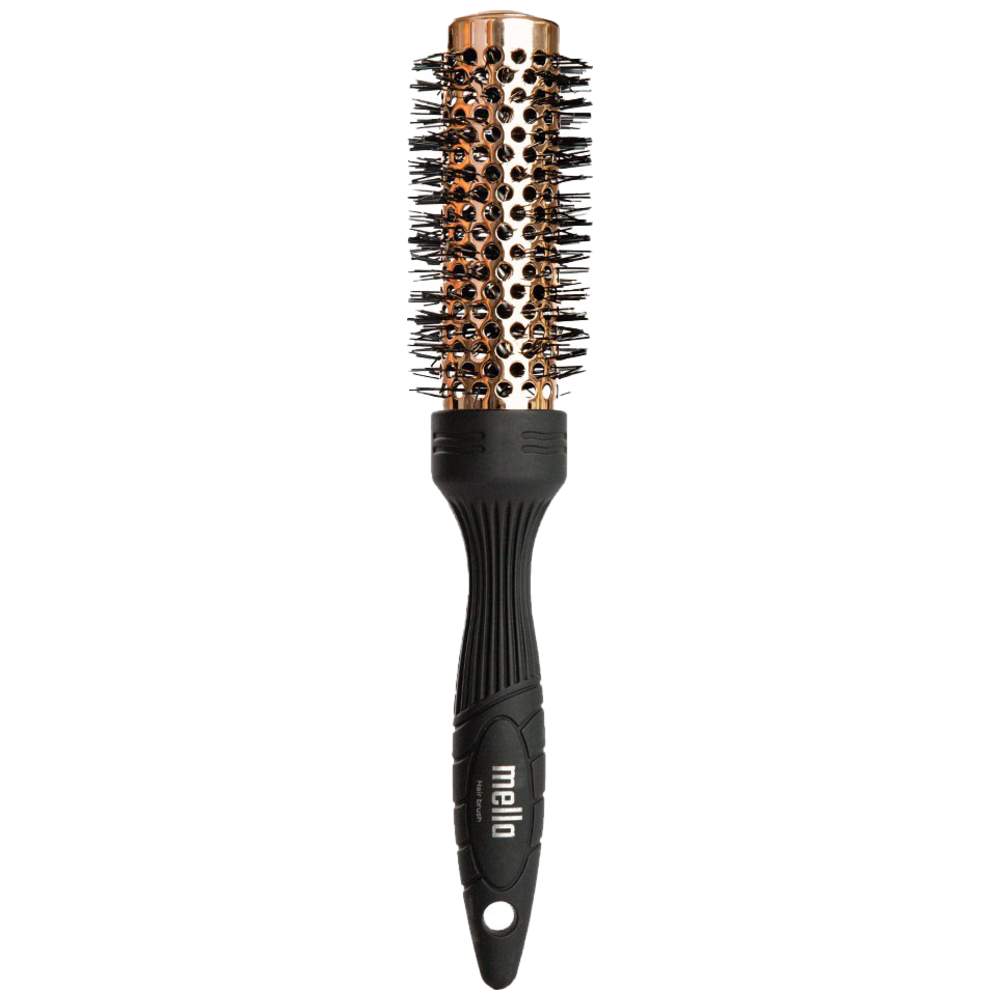 Mella - Round Hair Brush - Black