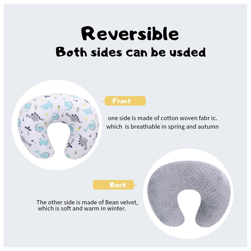 Miracle Baby - U-Shaped Reversible Nursing Pillow