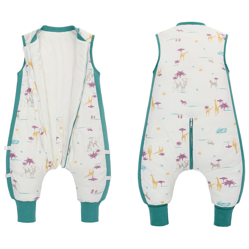 Miracle Baby - Baby 2.5 Tog Winter Sleeveless Sleepsuit - Green