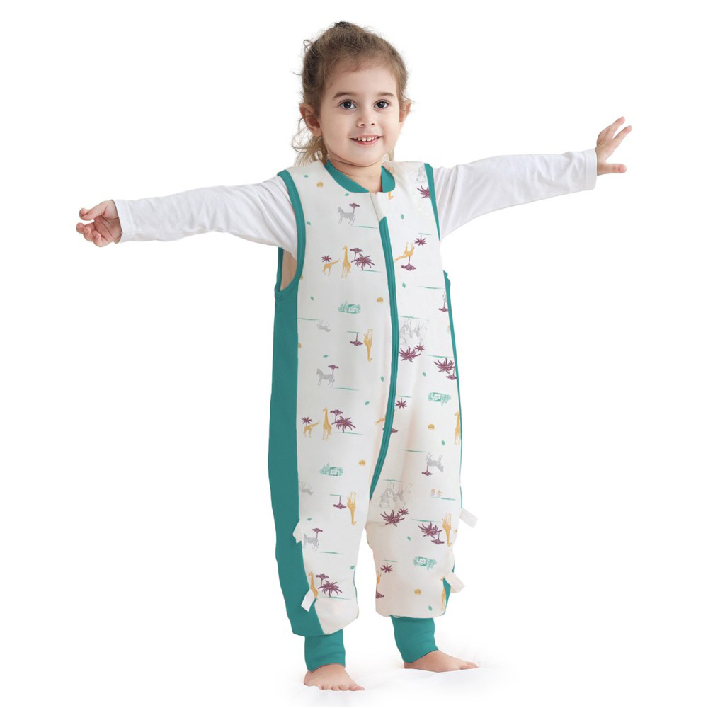 Miracle Baby - Baby 2.5 Tog Winter Sleeveless Sleepsuit - Green