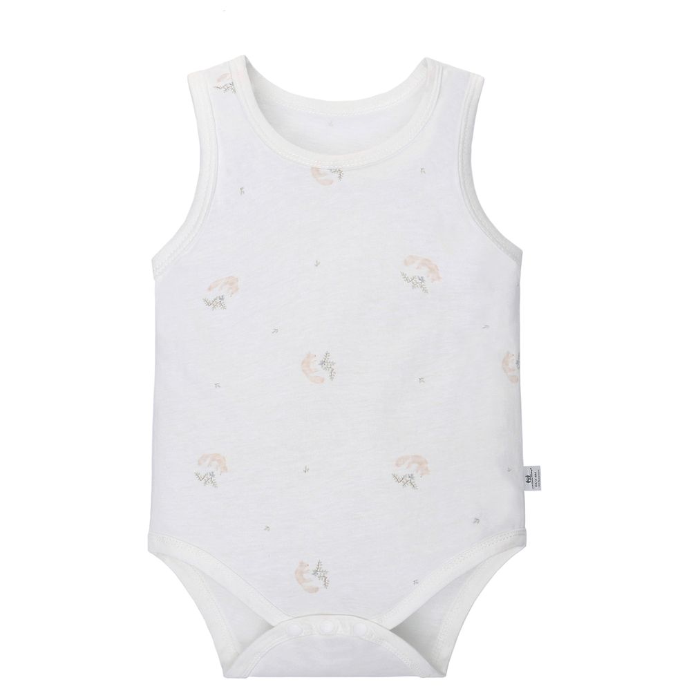 Miracle Baby - 3pc-Set - Baby Boy's Cotton Sleeveless Bodysuit - White