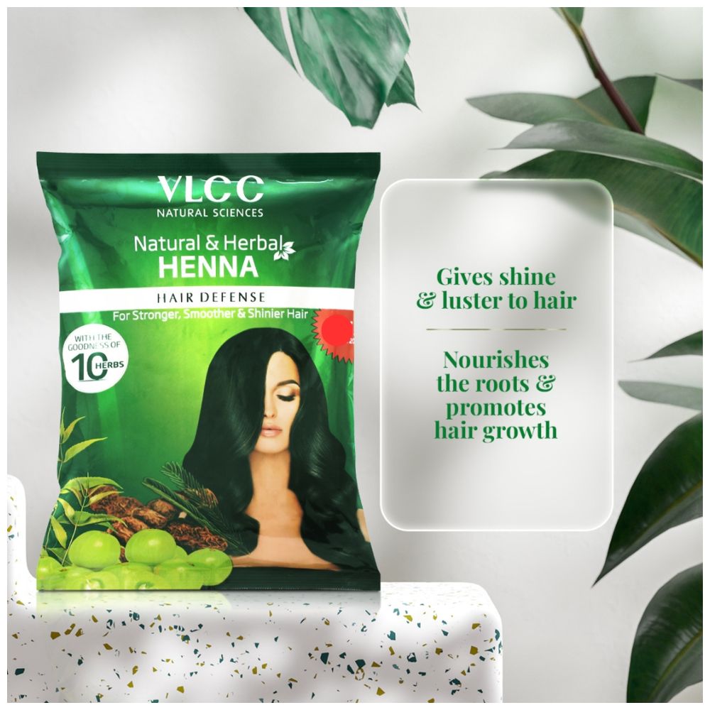 Vlcc - Natural & Herbal Henna - Pack of 3 - 360 gm
