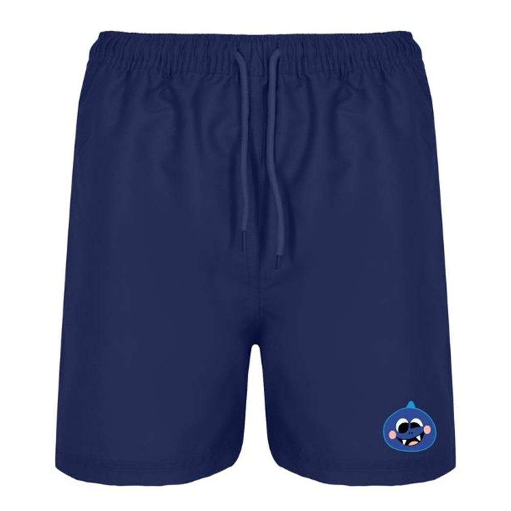 Daring Littles D-Rex Collection Boy's UPF 50+ Swim Shorts - Blue