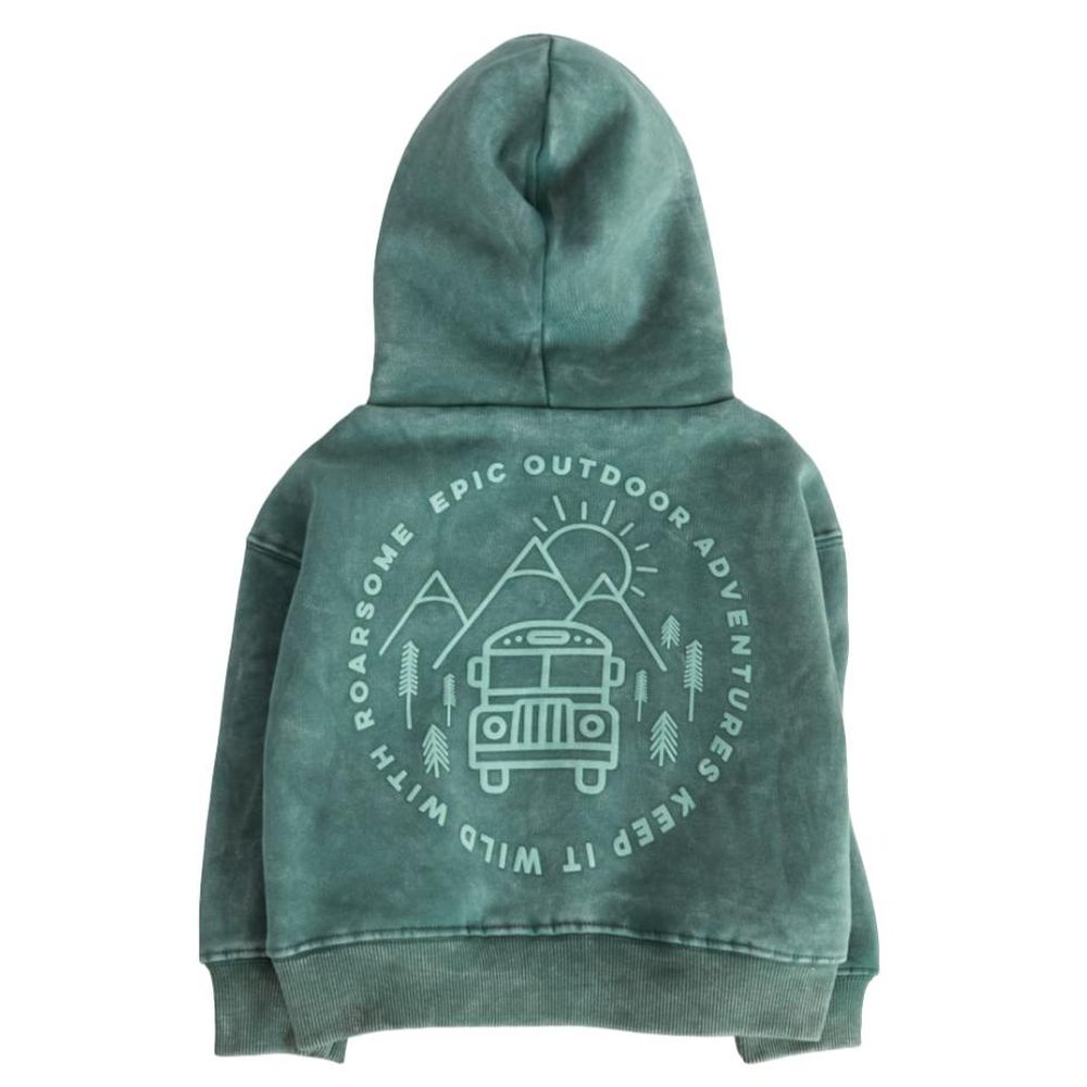 Roarsome Kids Adventure Club Forest Hoodie