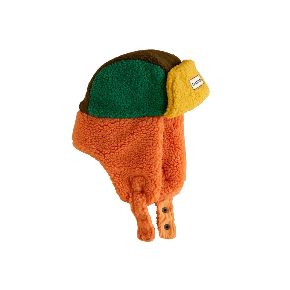 Roarsome Kids Trapper Hats Green/Orange