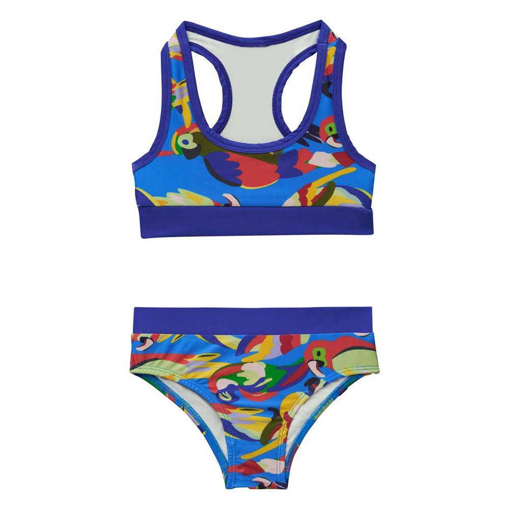 Roarsome Girl's Swim Bikini Squawk the Parrot - 2 Pcs