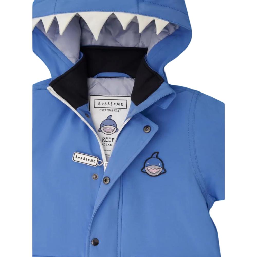 Roarsome - Kids Raincoat - Reef The Shark
