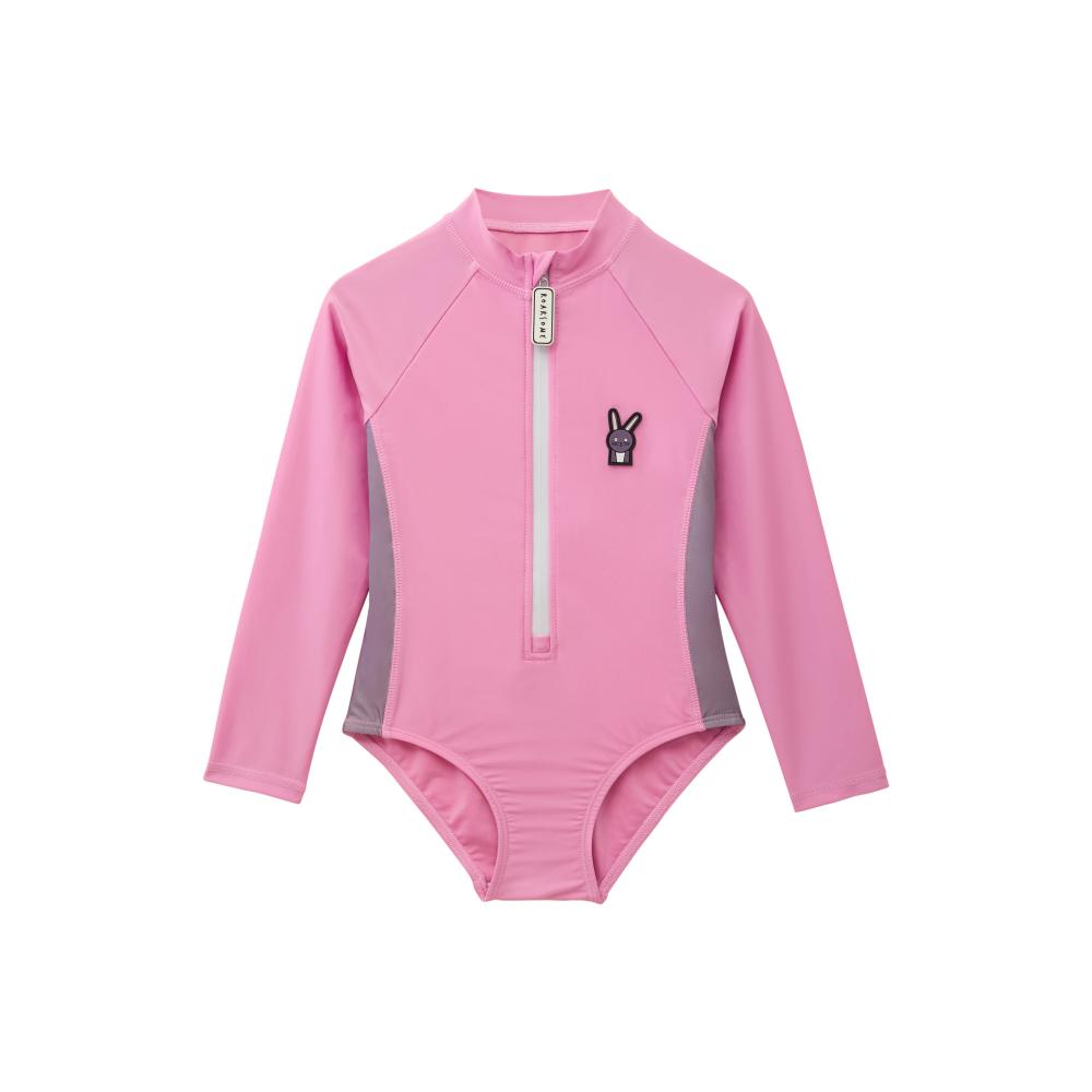 Roarsome Hop the Bunny Girl's Swimwear Bundle - Pink - 3 Pcs