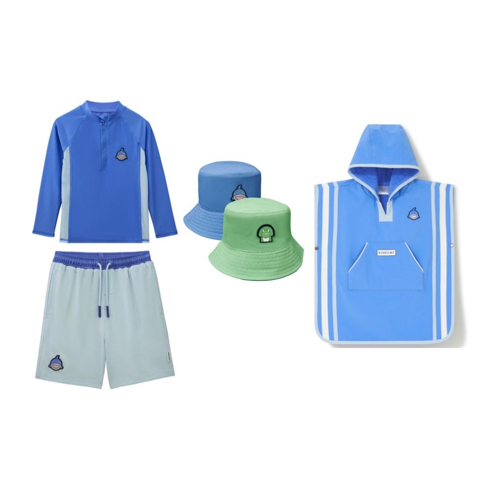 Roarsome Kids Reef the Shark Swim Bundle - Multicolor - 4 Pcs