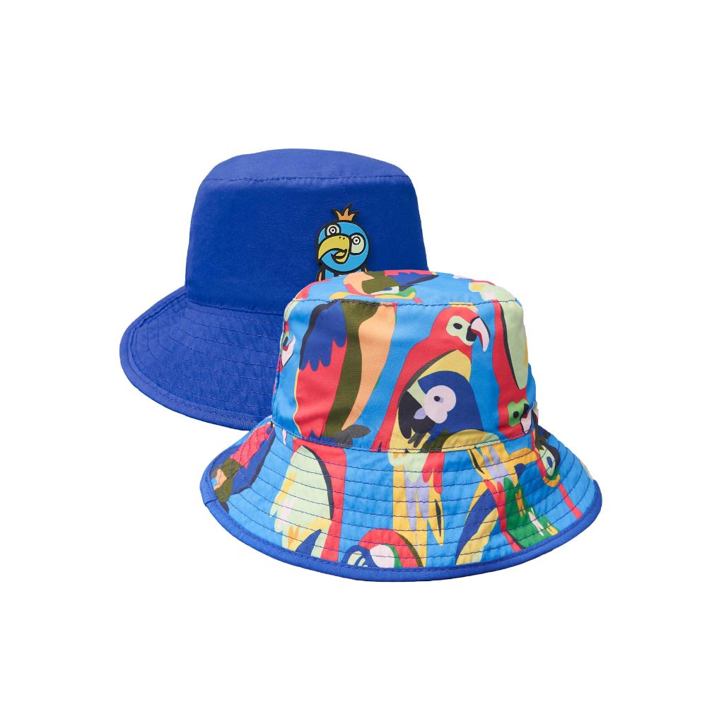 Roarsome Squawk the Parrot Boy's Swimwear Bundle - Blue - 4 Pcs