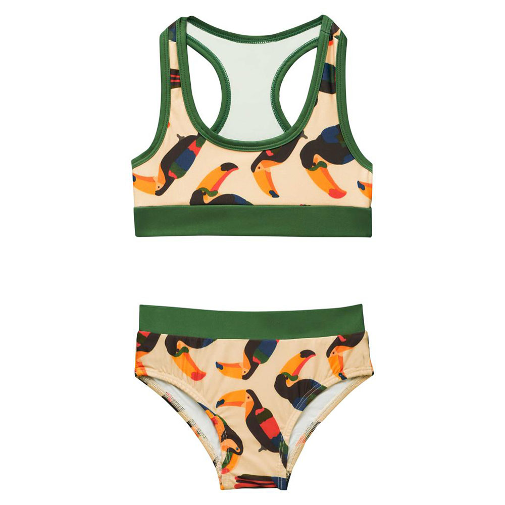 Roarsome Girl's Swim Bikini Beak the Toucan - 2 Pcs