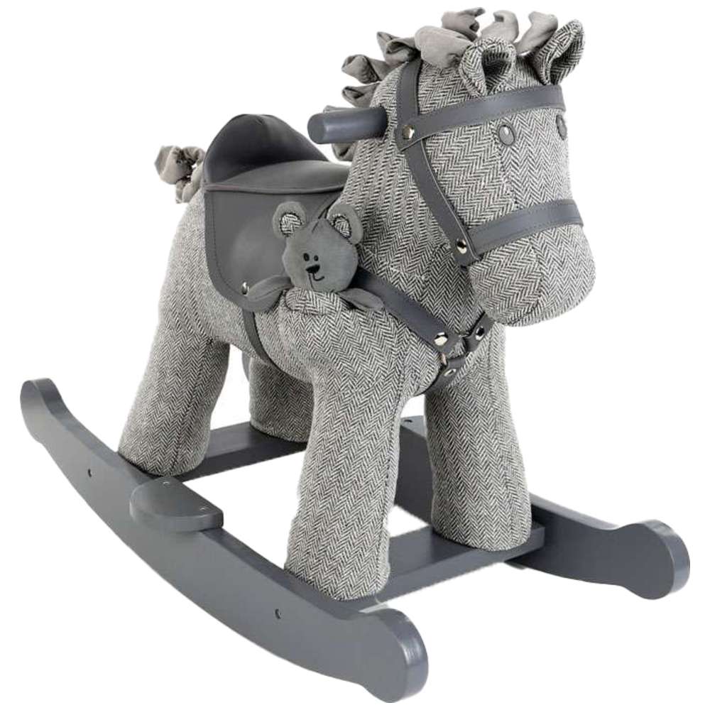 Little Bird Told Me - Stirling & Mac Rocking Horse - Grey