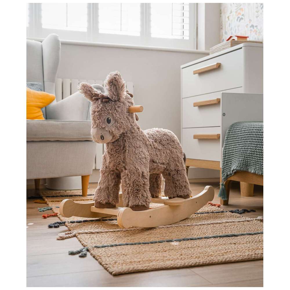 Little Bird Told Me - Norbert Rocking Donkey - Dusty Brown