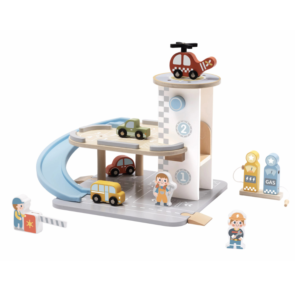 Littlechus - Wooden Car Park Garage